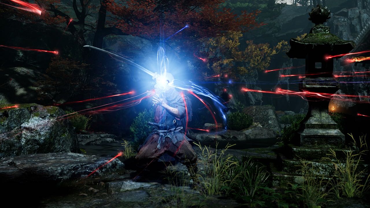 Encuentro con jefes y cambio de armas en Onimusha Way of the Sword